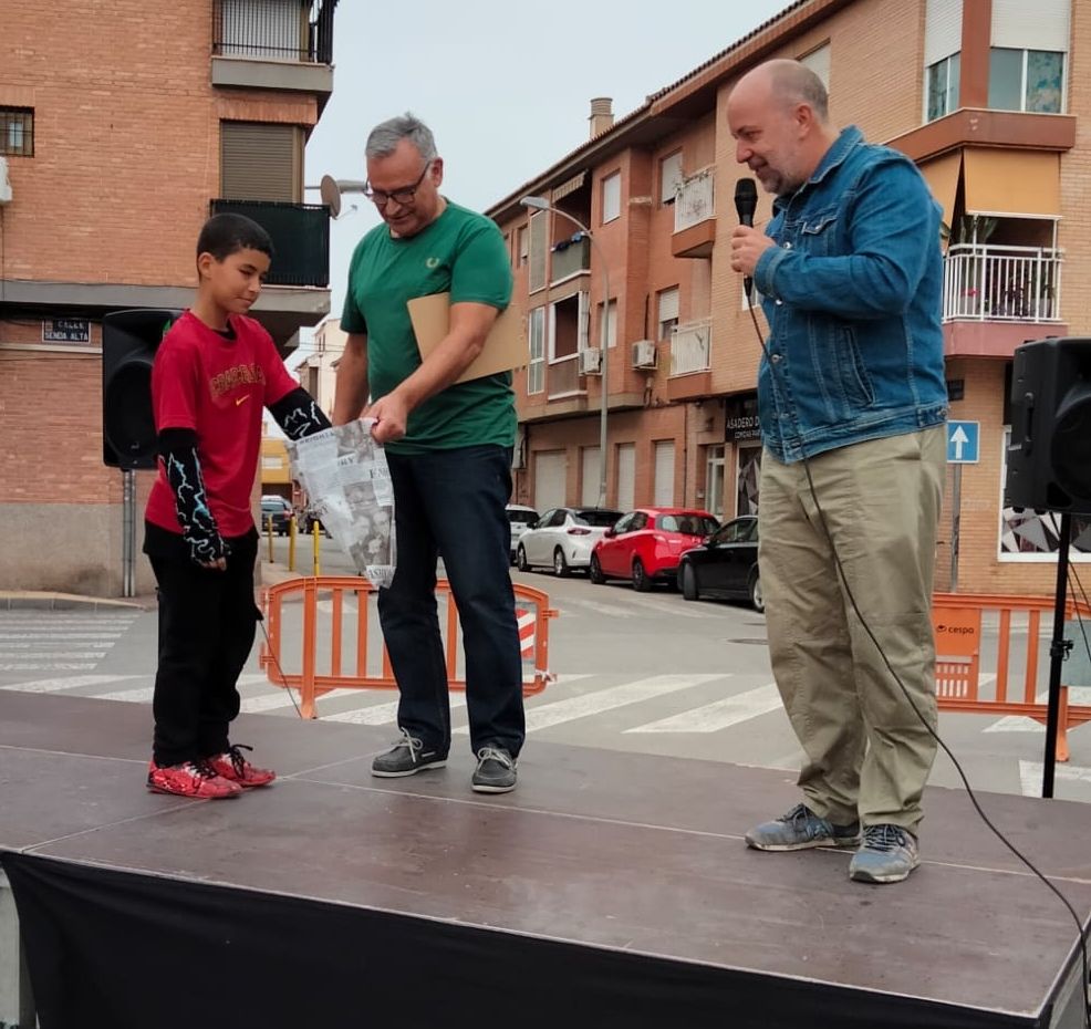 II Concurso de microrrelato rápido en la calle «La canal-Aljucer».&nbsp;Clausura.