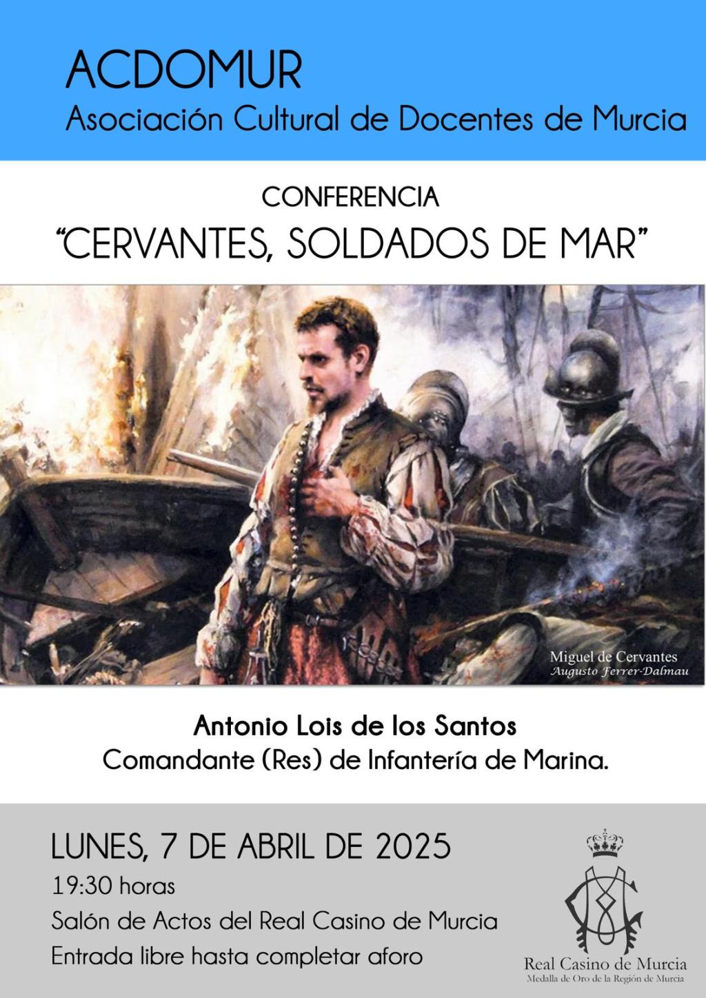 Los Cervantes, soldados de mar