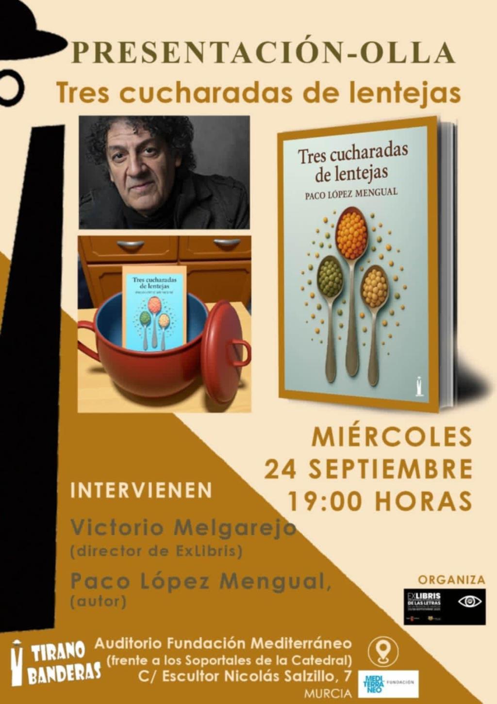 Paco López Mengual y sus&nbsp;lentejas.