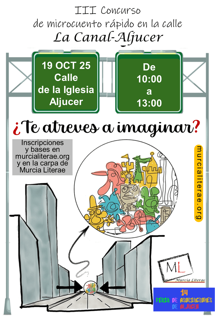 III Concurso de microcuento rápido en la calle «La&nbsp;canal-Aljucer»