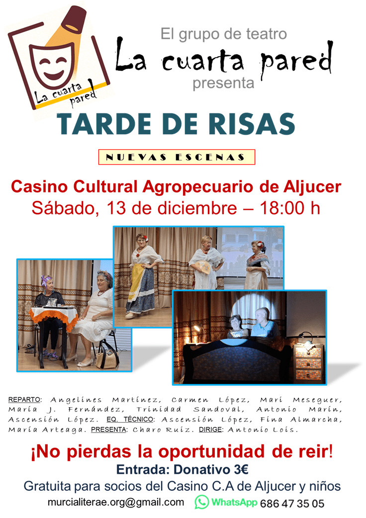 Tarde de risas. Nueva&nbsp;función.